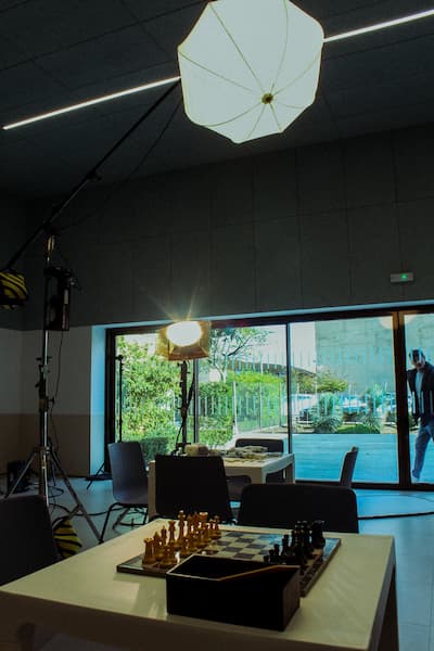 Atrezzo e iluminación